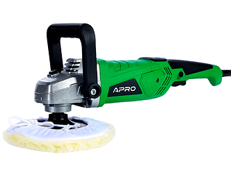 Полірувальна машина 180мм 1600Вт APRO СP1600 (899381), фото 1