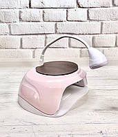 SUN YC-57C UV/Led Лампа сан 268вт з ліхтариком для фіксації тіпс