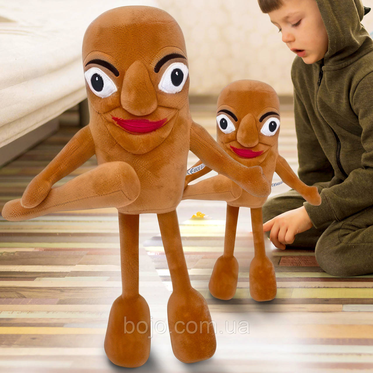 Дитяча м'яка плюшева іграшка "Тунг Тунг Тунг Сахур Tung Sahur" (AX)