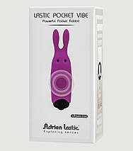 Міні вібратор з 1 режимом вібрації Adrien Lastic Pocket Vibe Purple — твій мініатюрний компаньйон для насолоди, фото 5