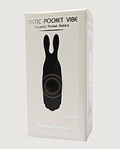 Міні вібратор з 1 режимом вібрації Adrien Lastic Pocket Vibe Black — твій мініатюрний компаньйон для насолоди, фото 5