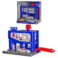 Іграшка паркінг поліцейська частина з машинкою CM189-33