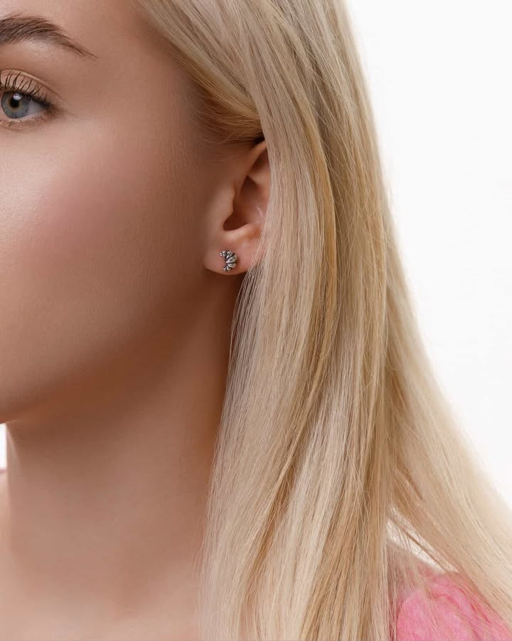 Срібні гвоздики арт. ЛР-2169, фото 1