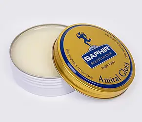 Віск для полірування взуття "Дзеркальний блиск" Saphir Amiral Gloss, 50 мл кол. безбарвний №02