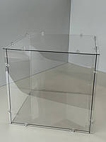 Прозорий бокс "Куб" бюджет (40х40 см, h=40 см) (пластик 1,5мм)