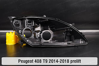 Корпус фари Peugeot 408 Т9 (2014-2018) дорест правий
