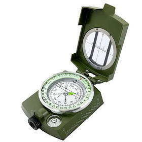 Компас з візиром K4580 туристичний армійський навігаційний прилад для походів орієнтування на місцевості
