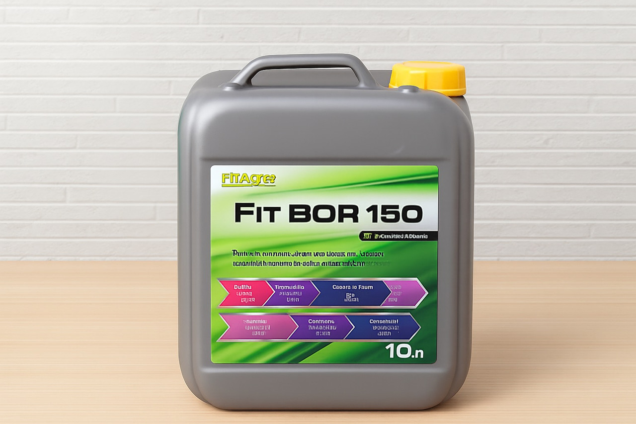 Бор + молібден + амінокислоти 10л Bor 150, Бор Fit Agro, мікродобриво для соняшника, для сої, для картоплі для баштану