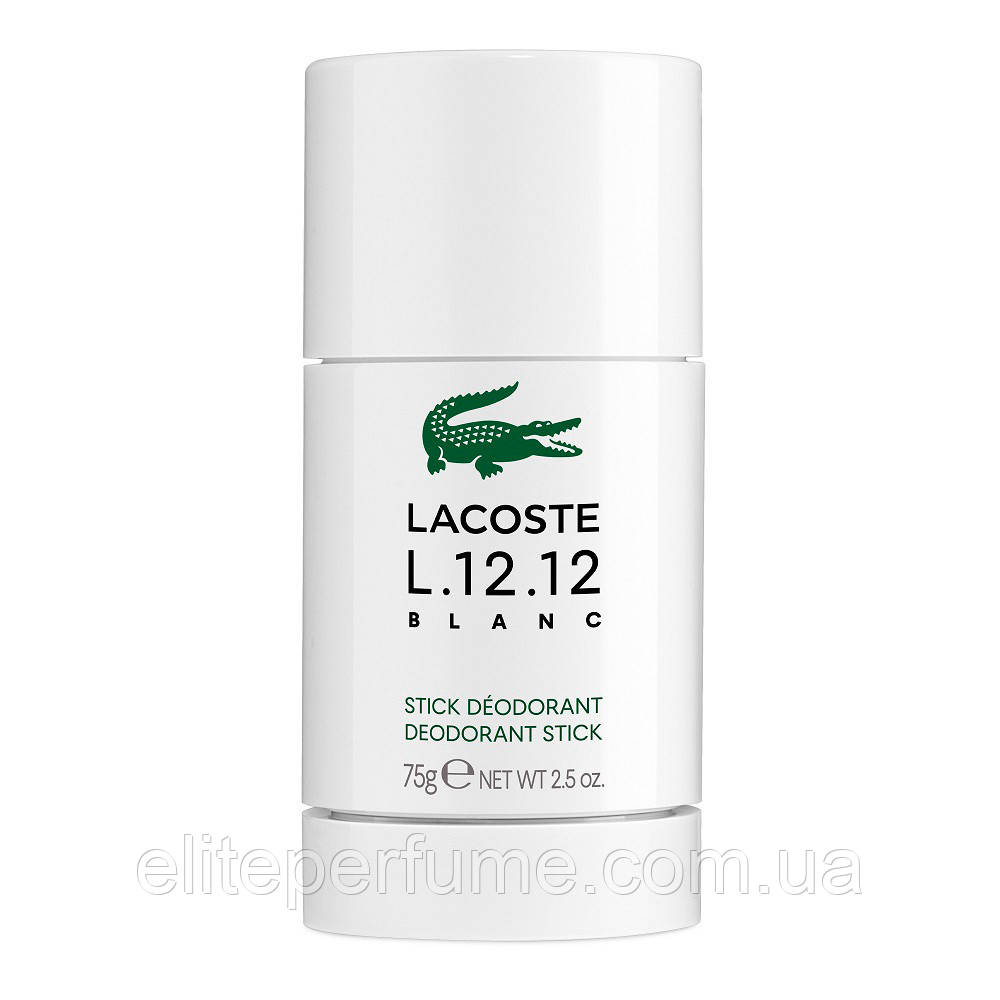 Дезодорант-стик Lacoste L.12.12 Blanc 75 g