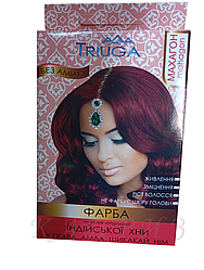 Фарба для волосся Triuga на основі хни природна махагон 25 г