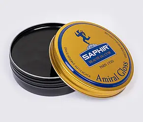 Віск для полірування взуття "Дзеркальний блиск" Saphir Amiral Gloss, 50 мл кол.чорний №01