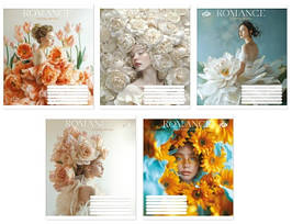 Зошит 60 арк. клітинка "Бріск" / Романтика