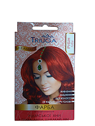 Фарба для волосся Triuga на основі хни природна Рубін 25 г