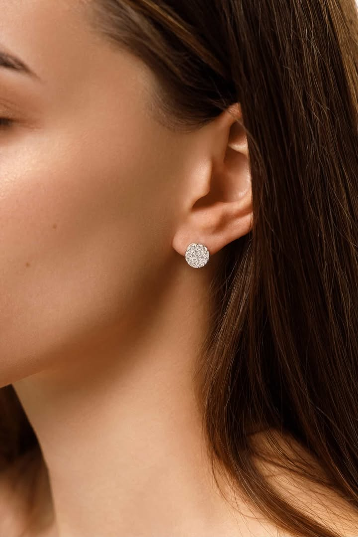 Гвоздики на закрутці з розсипом каміння, фото 1