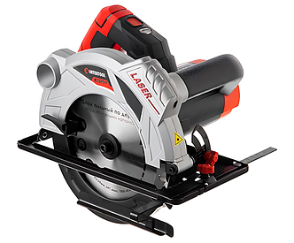 Пила циркулярна електрична 190мм 1500Вт INTERTOOL STORM WT-0618, фото 1