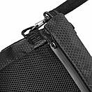 Чорна чоловіча сумка через плече SHERMAN месенджер для міста, фото 8
