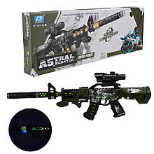 АВТОМАТ DF-46218B муз.,  батар.,світ., звук, короб. 49*17*5см