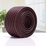 Стрічка захисна на кути меблів. Довжина 2 метри. Колір коричневий, фото 4