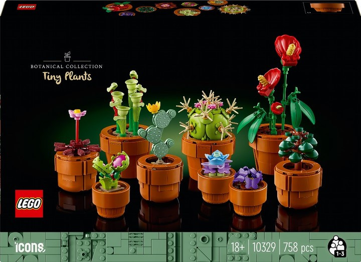Конструктор LEGO Icons Botanicals Маленькі квіти 10329, фото 1