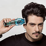 Набір для стрижки волосся і бороди з насадками 3в1 VGR V-645 Акумуляторна машинка з триммером та шейвером, фото 7