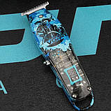 Набір для стрижки волосся і бороди з насадками 3в1 VGR V-645 Акумуляторна машинка з триммером та шейвером, фото 3