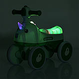 Дитяча каталка-толокар M 5856E-5, EVA-колеса, музика, світло, фото 6