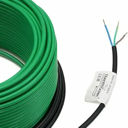 Нагрівальний двожильний кабель ThermoGreen 1800Вт, 9м2, 90м TGCT90, фото 2