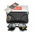 Окуляри Ray Ban 5896 чорні, скло, гнучка оправа, фото 5