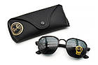Окуляри Ray Ban 5896 чорні, скло, гнучка оправа, фото 8