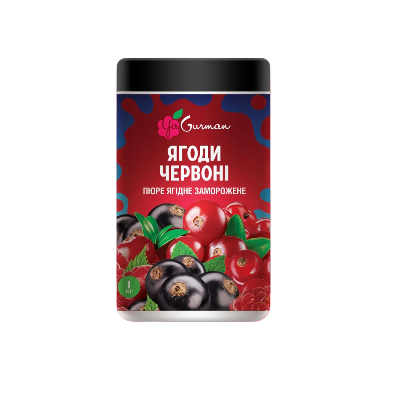 Пюре Червоні Ягоди с/м (500 грам) YaGurman