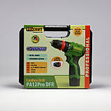 Безщітковий шуруповерт Procraft PA12Pro DFR (12В, 2Аг, 22Нм, 2 АКБ) зі змінним металевим патроном, фото 9