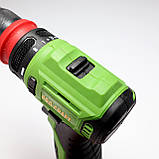Безщітковий шуруповерт Procraft PA12Pro DFR (12В, 2Аг, 22Нм, 2 АКБ) зі змінним металевим патроном, фото 5