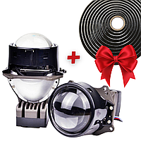 Автомобильные светодиодные линзы амс AMS ULTIMATE U6 3.0 F 65 вт на ближний и дальний свет