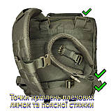 Тактичний медичний рюкзак Marck-men 35х30х12 см., з трьома боксами для препаратів. Рюкзак медика 16-17л. хакі. "MiniMarck" ММ, фото 8