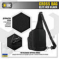 M-Tac сумка Cross Bag Elite Hex Black, фото 3