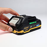 Безщітковий шуруповерт Procraft PA18Pro (20В, 1.5Ач, 30Нм, 1 АКБ) Акумуляторний шуруповерт Прокрафт, фото 7