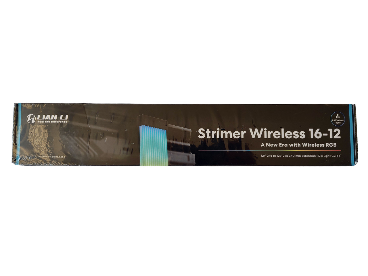 Кастомний ARGB кабель живлення Lian Li Strimer Wireless 12V-2x6 для відеокарти з бездротовим керуванням