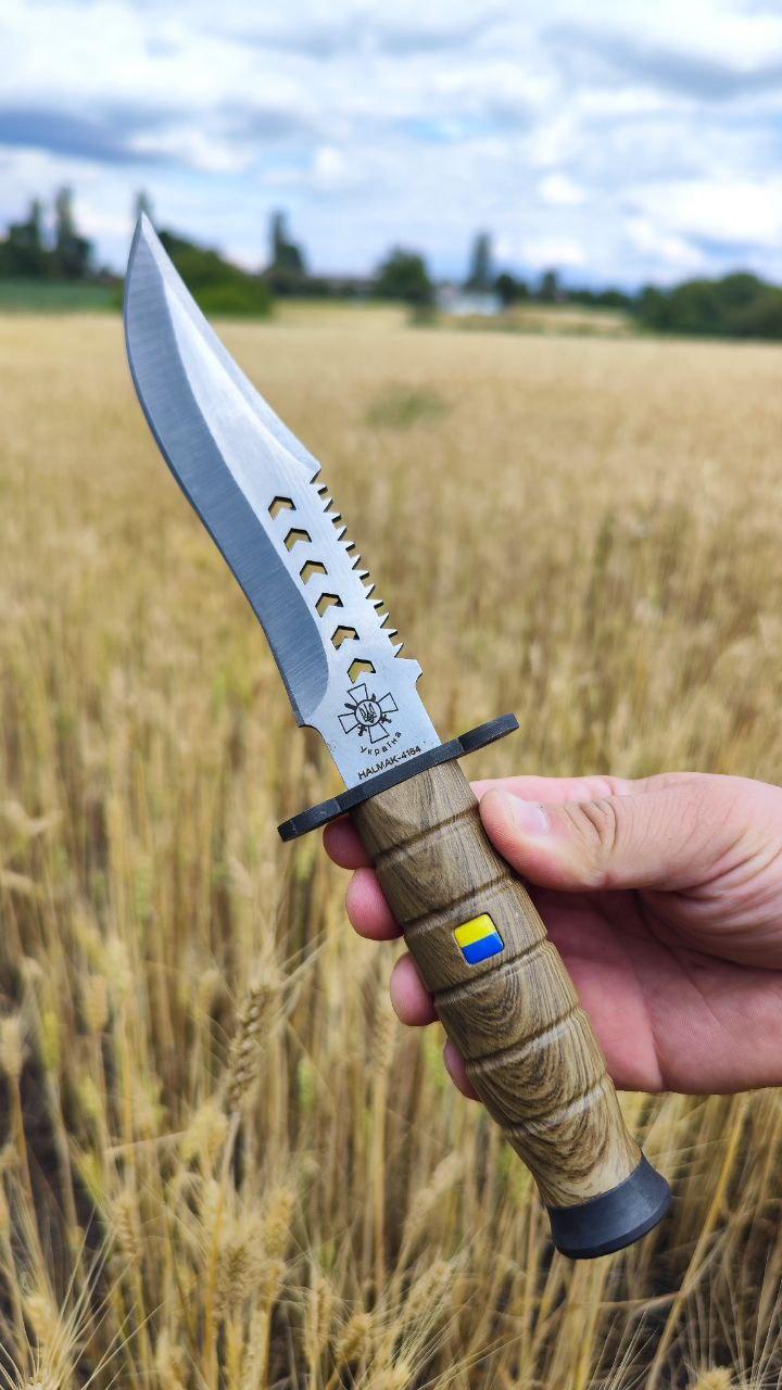 Тактичний ніж Патріот оливковий, фото 1