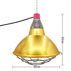 Захисний плафон для лампи на ланцюжку і вимикачем