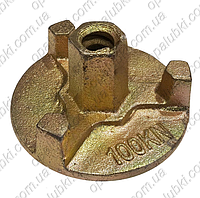 Гайка трьохрожкова для опалубки 90 мм., 100 кН, цинк, 520 грамм