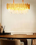 Золота люстра GARCIA металева, фото 3