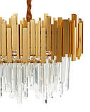 Золота люстра GARCIA металева, фото 4