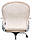 Офісне крісло PRINCESS — велюр, бежевий, регульоване, фото 6