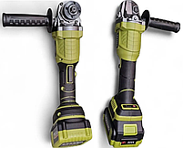 Кутова безщіткова шліфувальна машина акумуляторна ELTOS МШУ-125/20BL-1 з 1 АКБ 20 В / 4,0 Ач і зарядним, фото 8