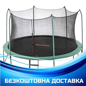 Батут дитячий (зі сходами, 427 х 286 см) Bestway 59105 | Батут на пружинах