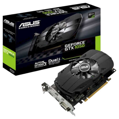 Відеокарта GeForce GTX 1050 3GB Asus Phoenix (PH-GTX1050-3G) Б/В