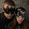 Карнавальна маска чоловіча та жіноча комплект МА-031, фото 6