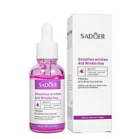 Антивікова сироватка для обличчя проти зморшок Sadoer з пептидами, 30 мл