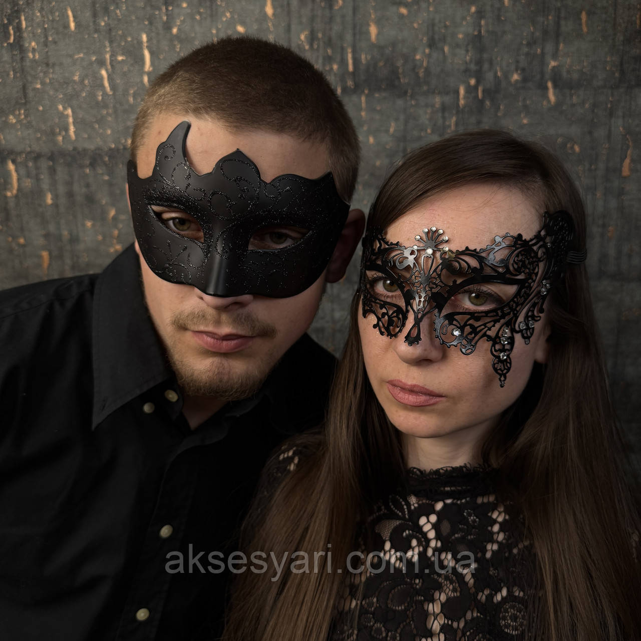 Ексклюзивні карнавальні маски для вечірок та фотосесій МА-035, фото 1