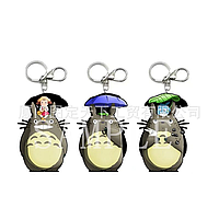 Брелок голографічний 3D Мій сусід Тоторо My Neighbor Totoro 5 см